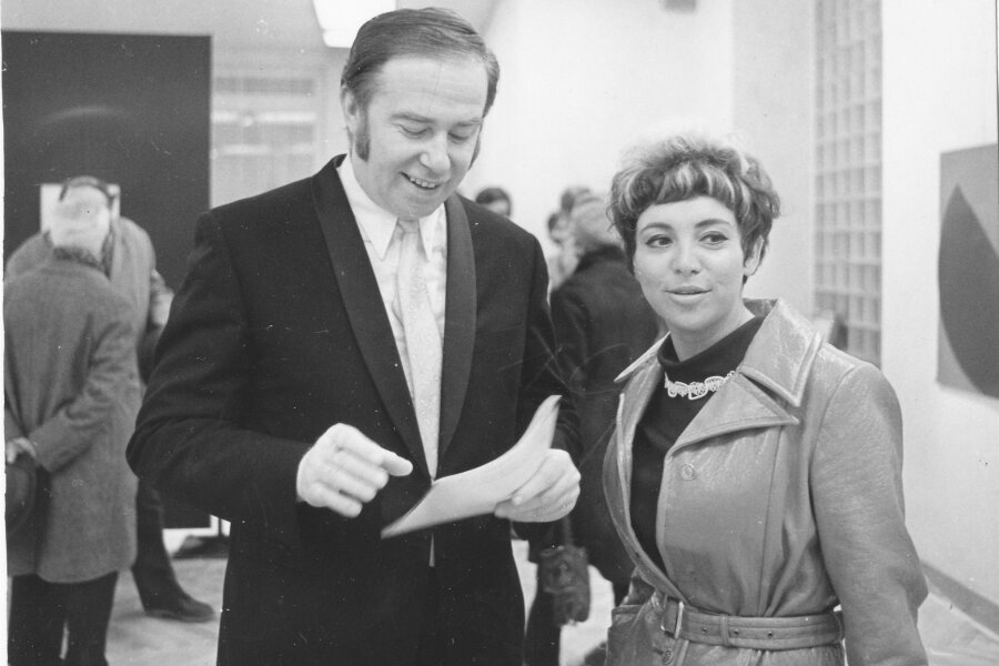 Pavel Blatný s partnerkou; z archivu Jany Vránové